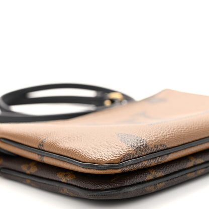 Louis Vuitton Reverse Monogram Giant Double Zip Pochette 10 of 12
