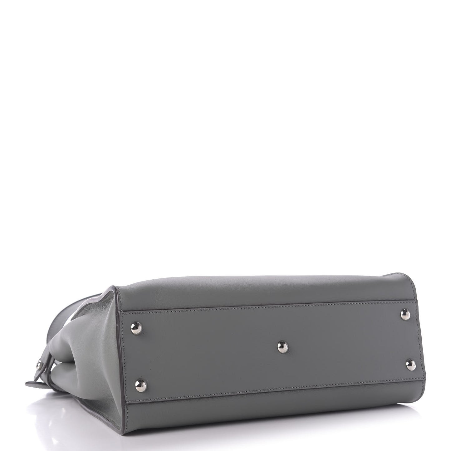 Vitello Seta Shiny Nappa Medium Peekaboo Iconic Satchel Alga Rosa Doll