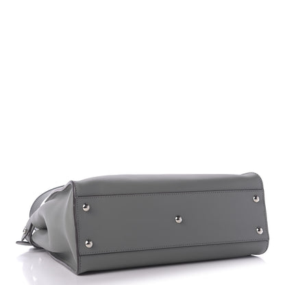 Fendi Vitello Seta Shiny Nappa Medium Peekaboo Iconic Satchel Alga Rosa Doll 5 of 12