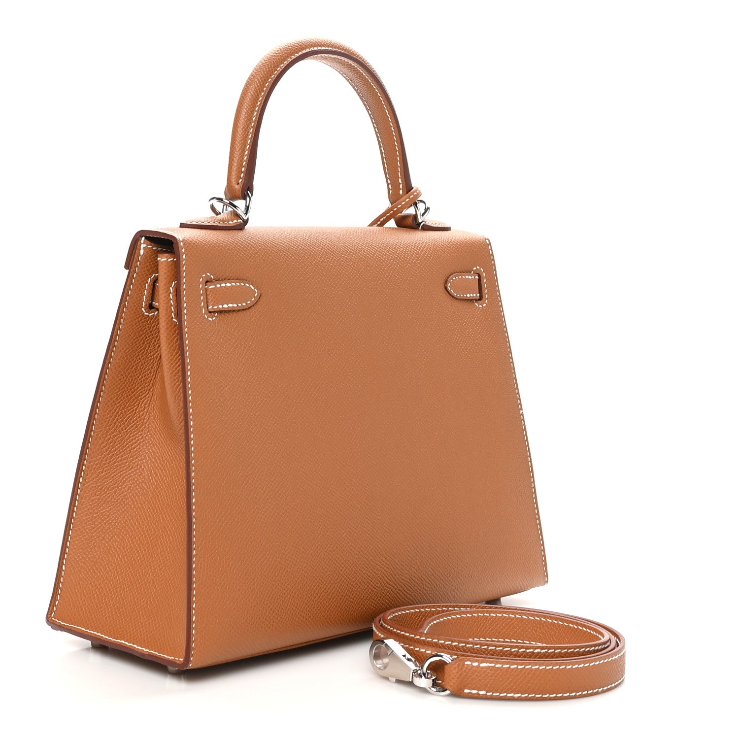 Hermes Epsom Kelly Sellier 25 Gold 2 of 11