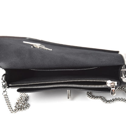 Louis Vuitton Soft Calfskin My Lockme Chain Pochette Black 7 of 10