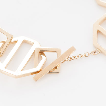 Tiffany 18K Yellow Gold Medium Zellige Link Bracelet 3 of 7