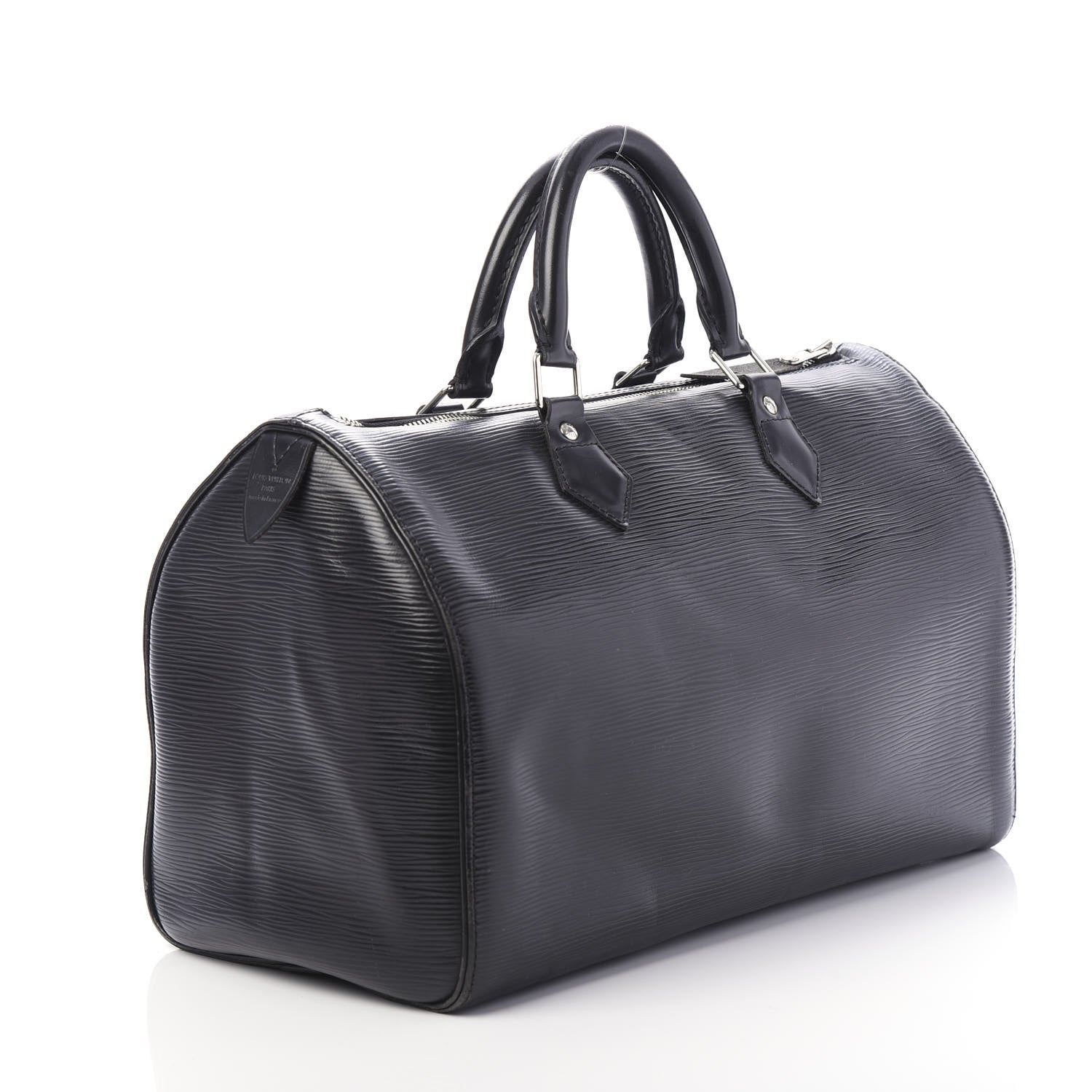 Louis Vuitton Epi Speedy 35 Black 3 of 10