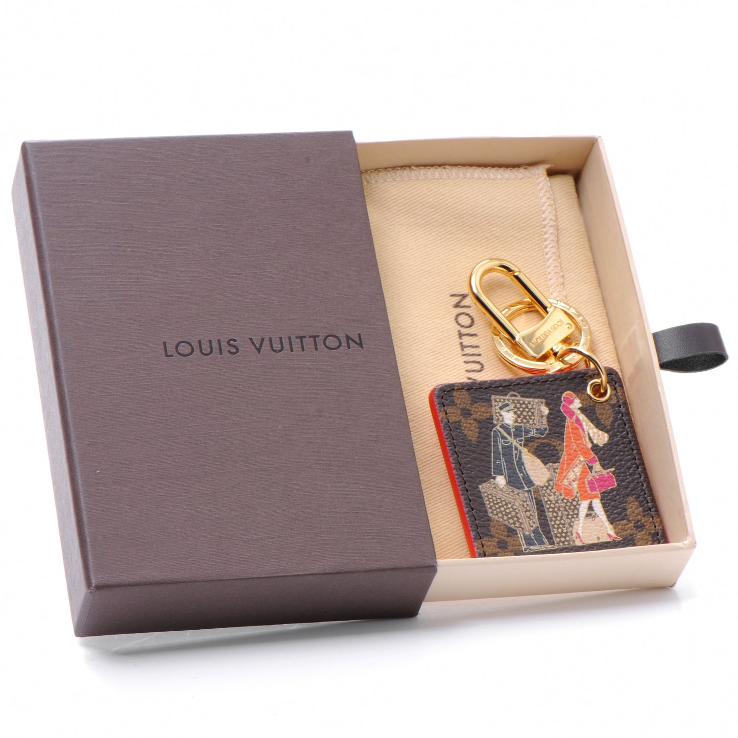 Monogram Illustre Groom Key Holder