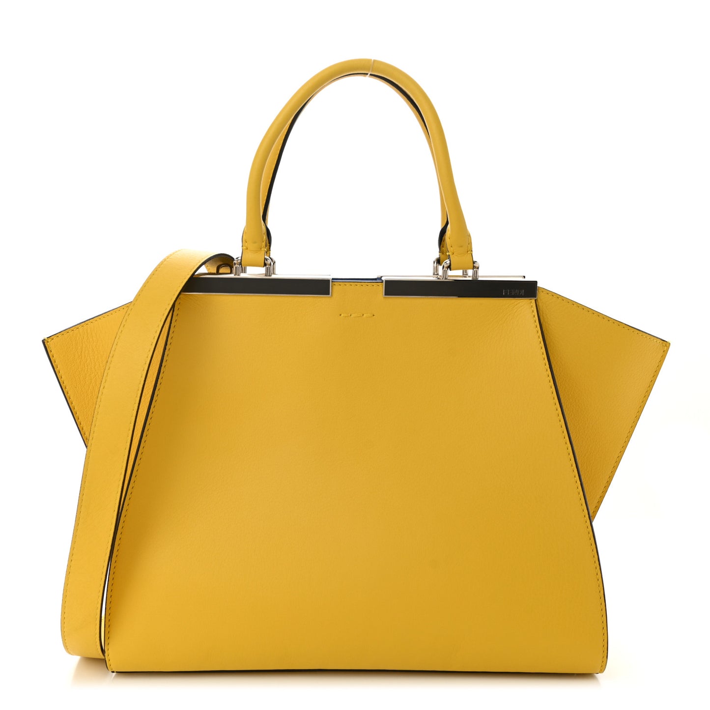 Vitello Dolce Century Nappa Petite 3Jours Tote Sunflower