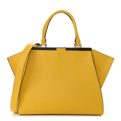 Fendi Vitello Dolce Century Nappa Petite 3Jours Tote Sunflower 1 of 12