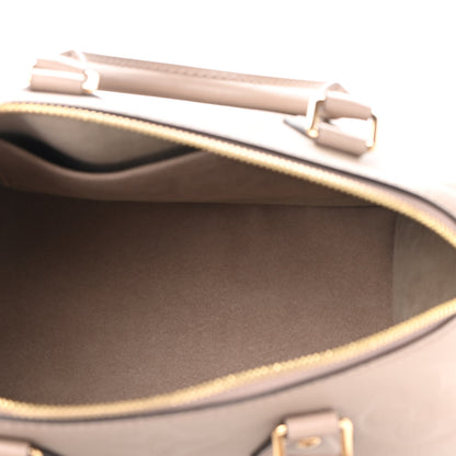 Louis Vuitton Empreinte Monogram Giant Speedy Bandouliere 25 Tourterelle 5 of 8