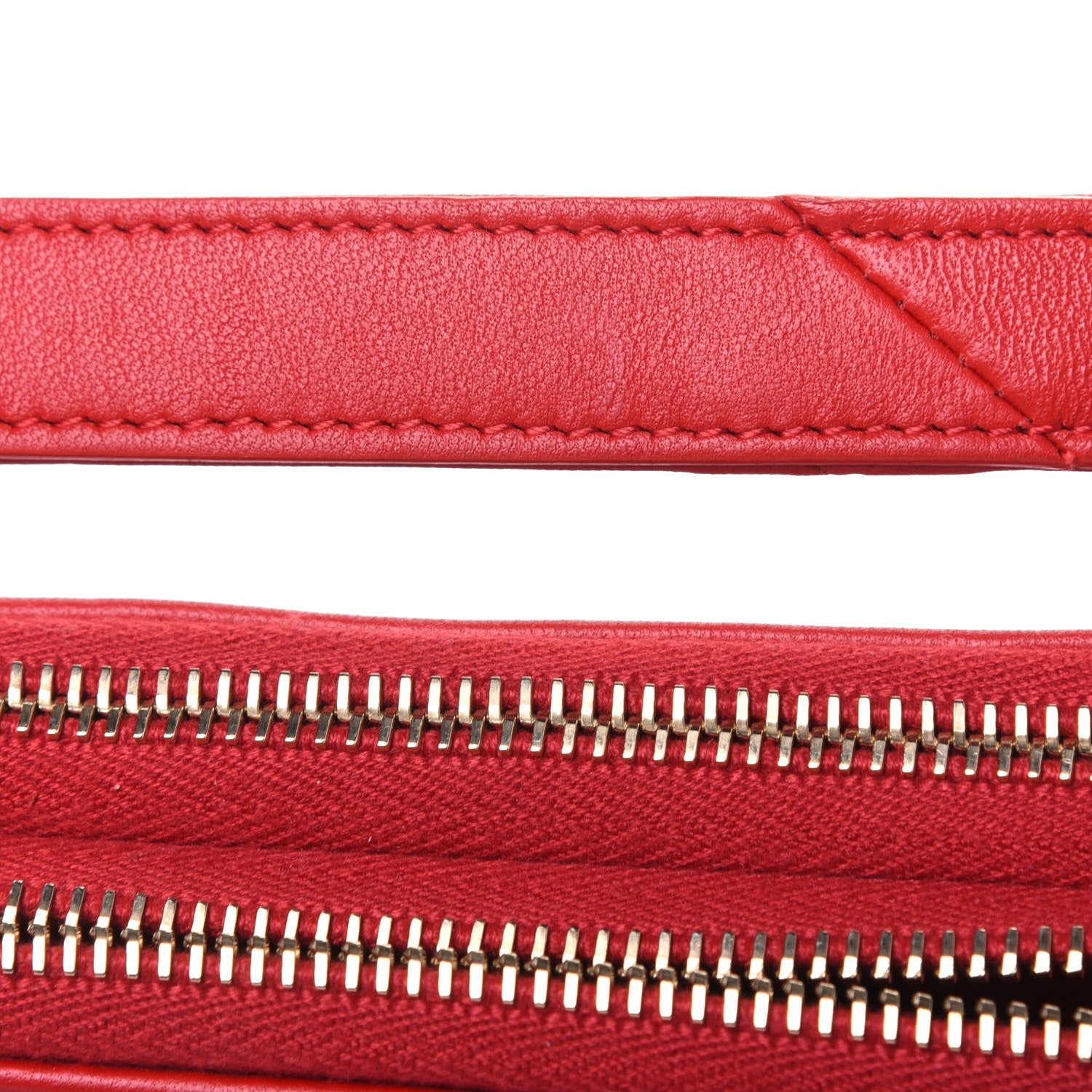 Chanel Lambskin CC Mania Waist Belt Bag Red 13 of 15