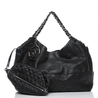 Chanel Calfskin Baby Coco Cabas Black 8 of 9