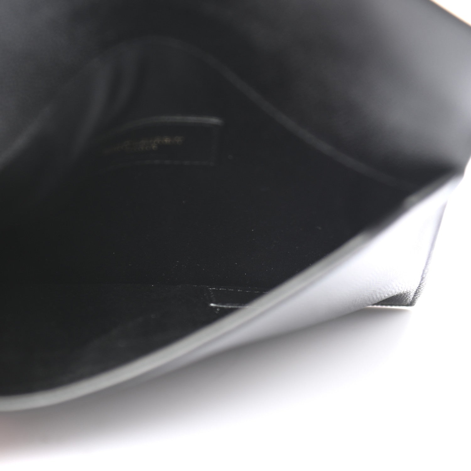 Saint Laurent Grain De Poudre Uptown Baby Pouch Black 5 of 7