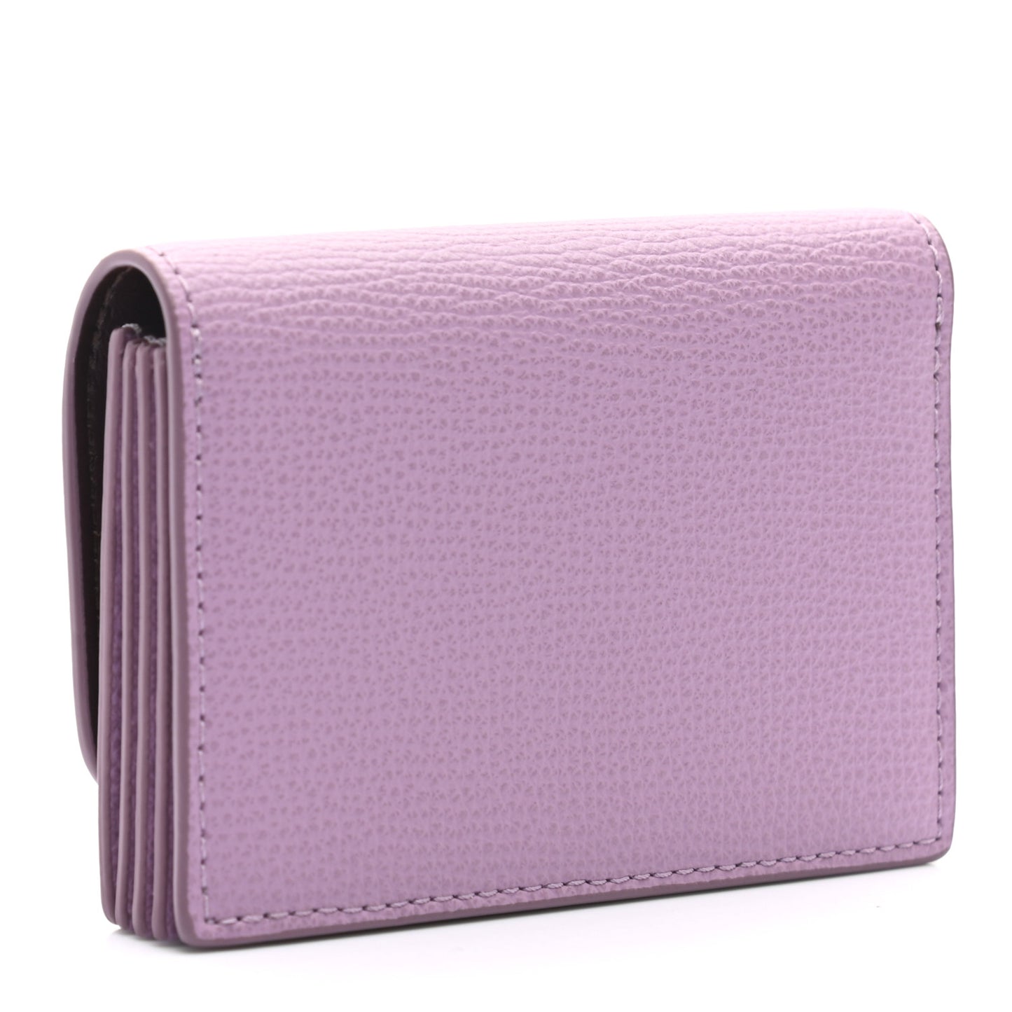 Cross Grain Continental Card Holder Lilac