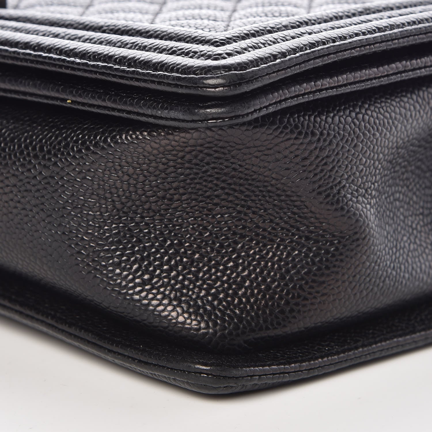 Chanel Caviar Quilted New Medium Boy Flap Black 9 of 10