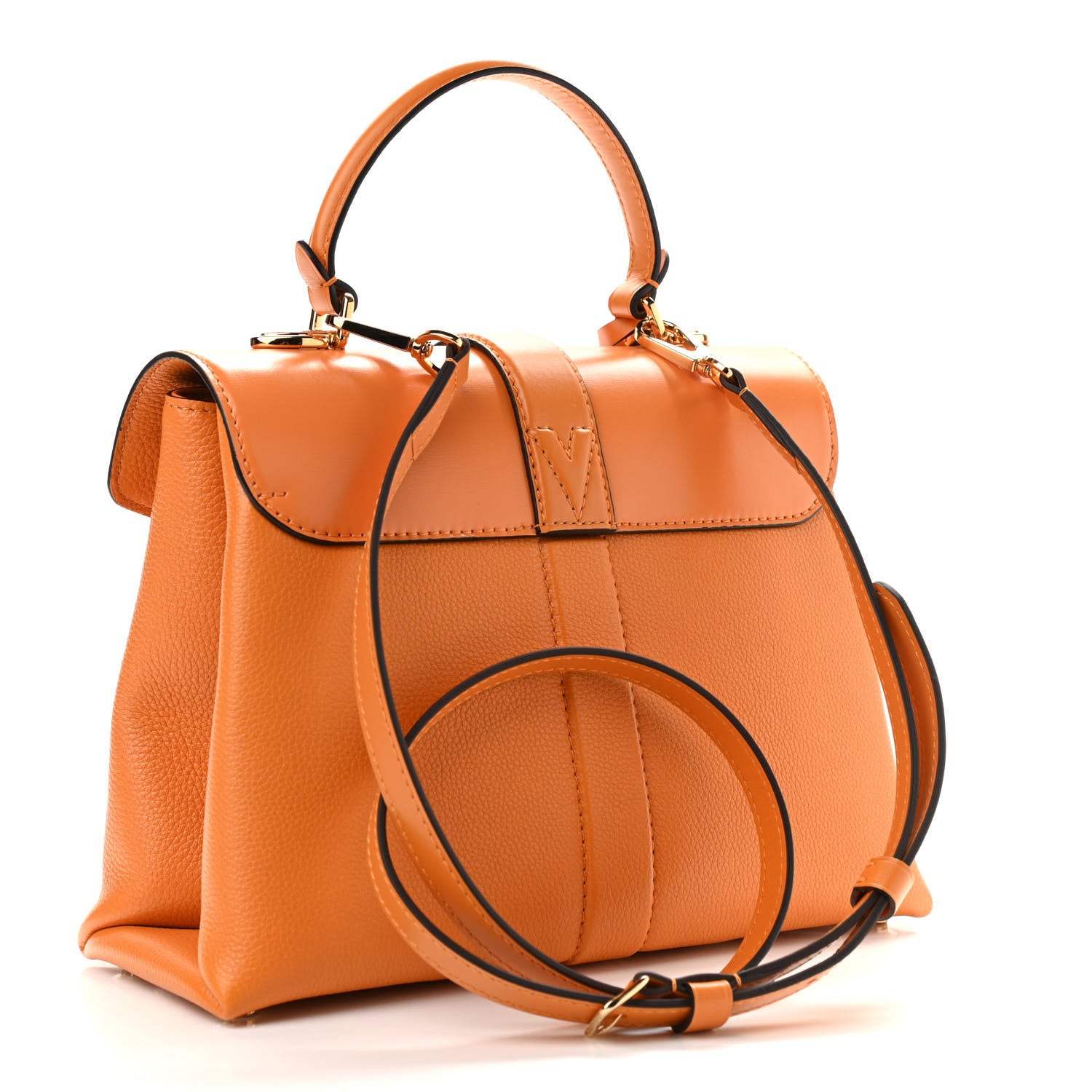 Louis Vuitton Grained Smooth Calfskin Rose Des Vents PM Amaretto 3 of 12