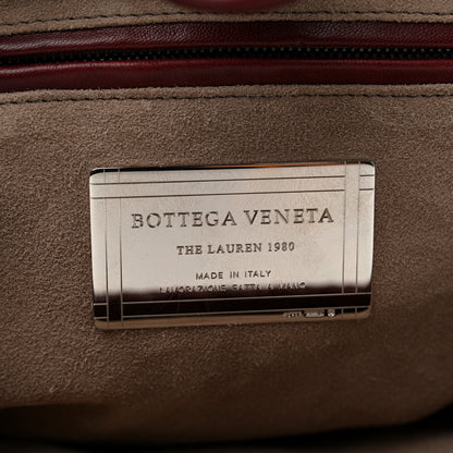 Bottega Veneta Nappa Intrecciato The Lauren 1980 Clutch Gigolo Red 7 of 8