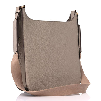 Tom Ford Grained Calfskin Rialto Crossbody Taupe 3 of 8