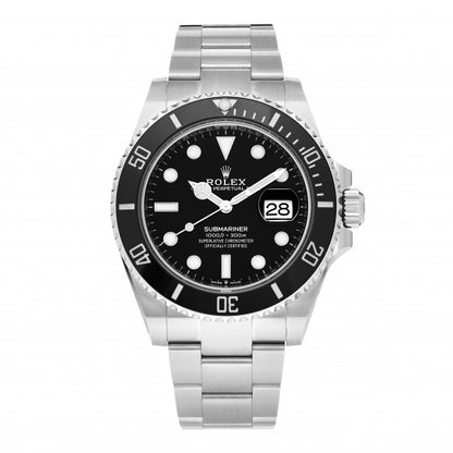 Rolex Stainless Steel 41mm Oyster Perpetual Submariner Date Watch Black 126610LN 1 of 4