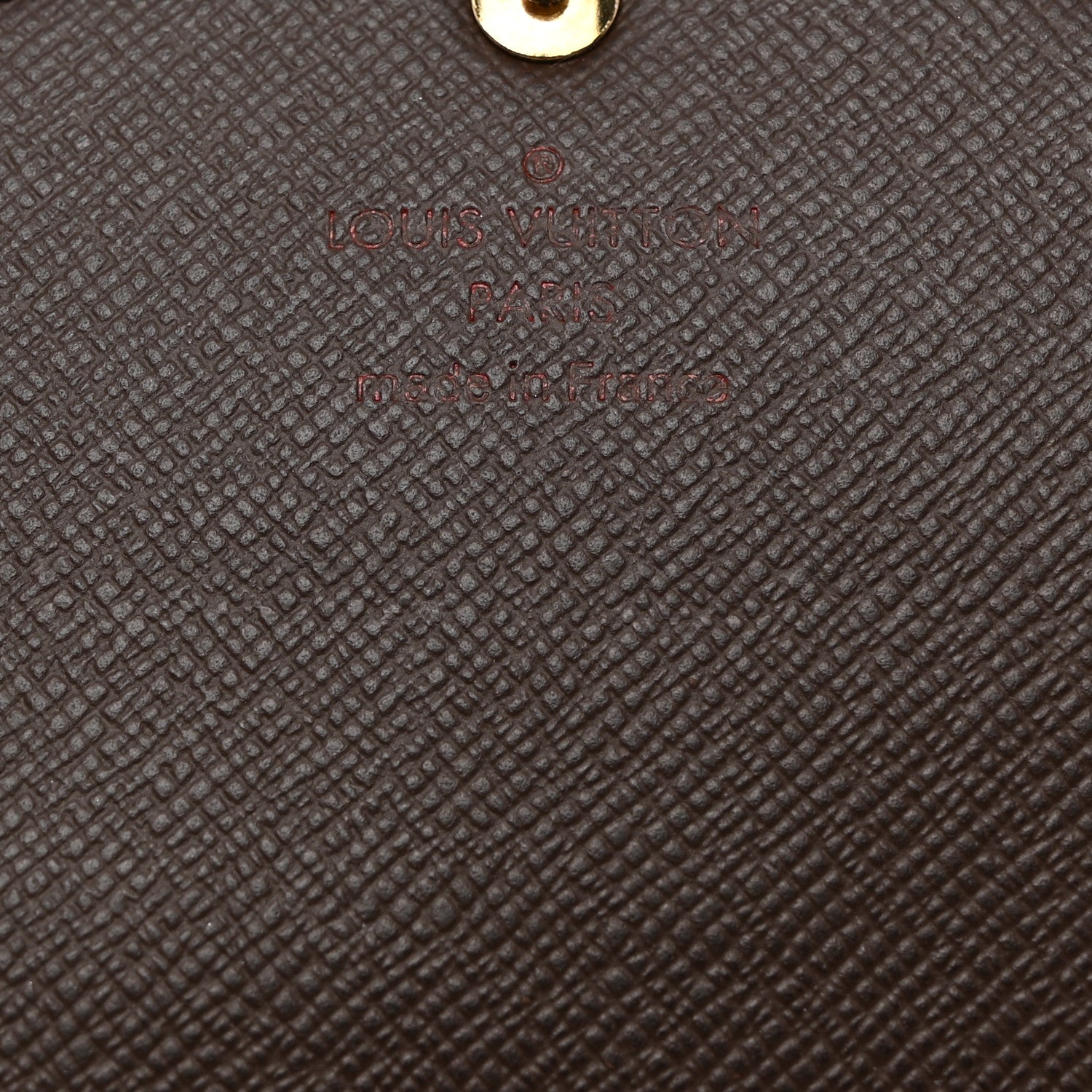 Louis Vuitton LOUIS VUITTON Damier Ebene Sarah Wallet NM 6 of 6