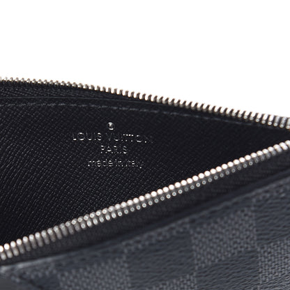 Louis Vuitton Damier Graphite Coin Card Holder 6 of 7