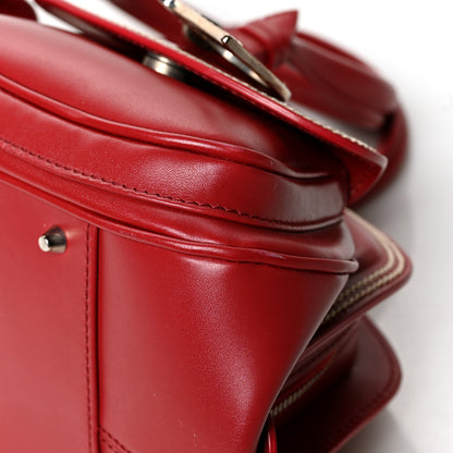 Christian Dior Calfskin Frame Pocket Satchel Red 10 of 14
