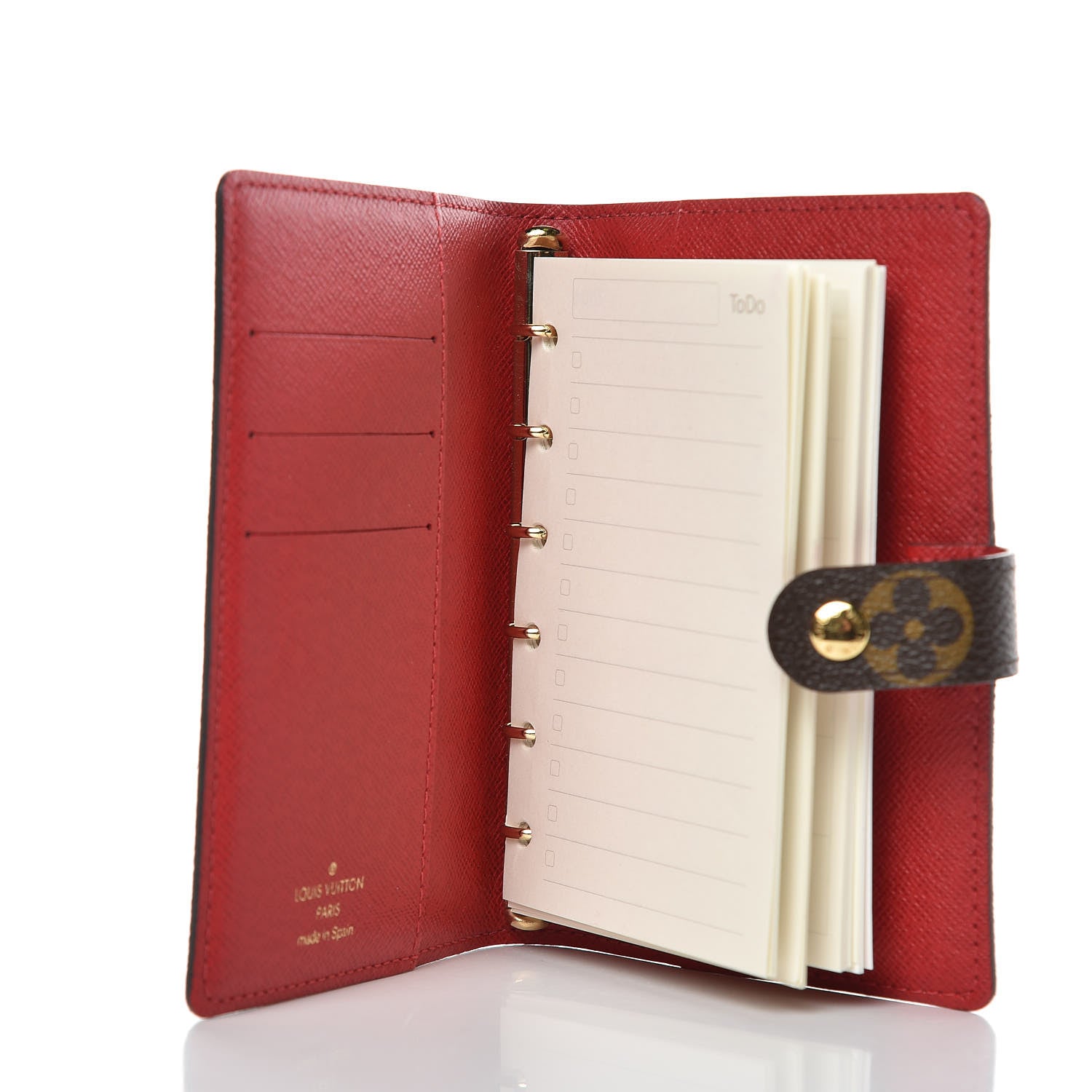 Louis Vuitton Monogram Malle Empilees Stacked Trunks Small Ring Agenda Cover 5 of 6