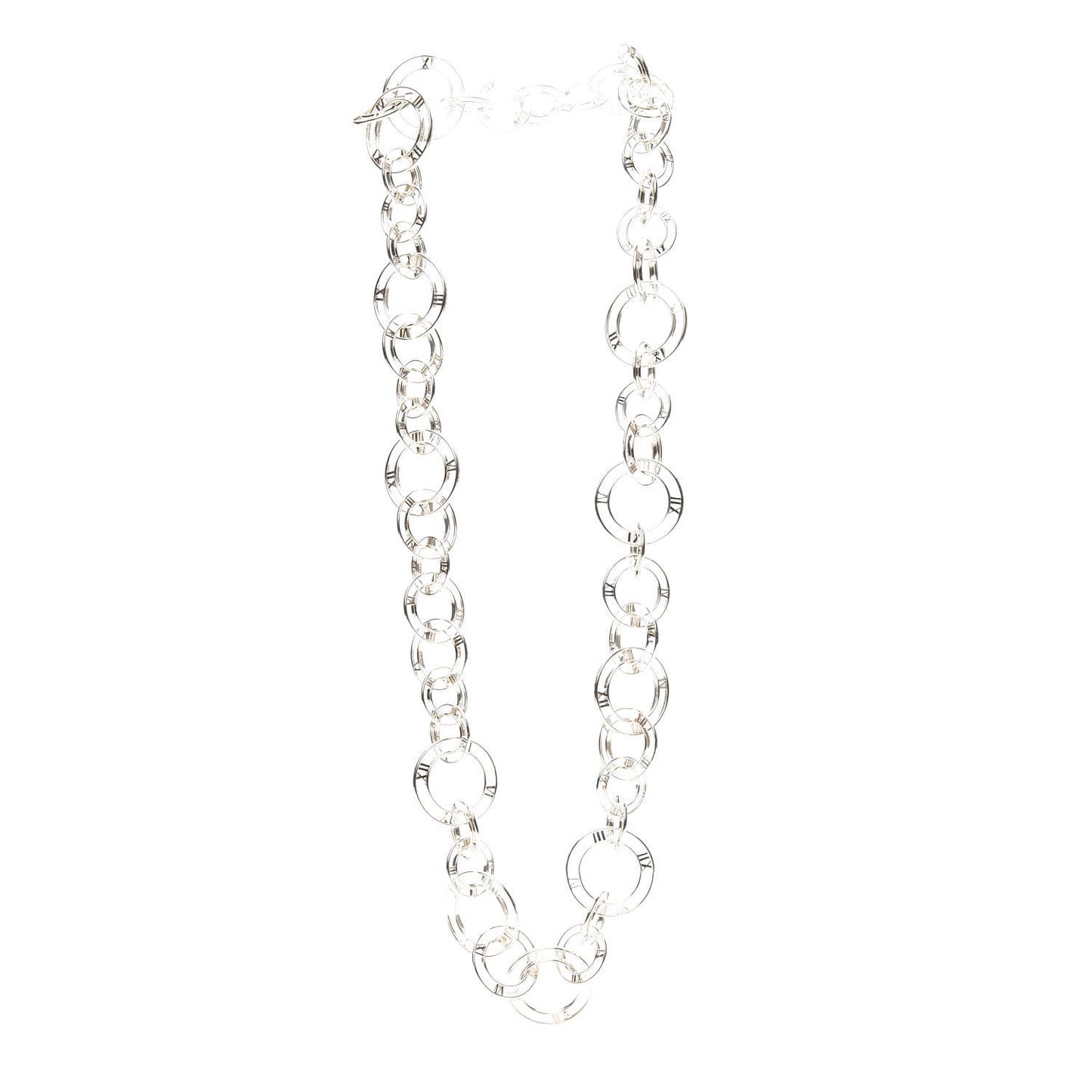 Sterling Silver Atlas Link Necklace