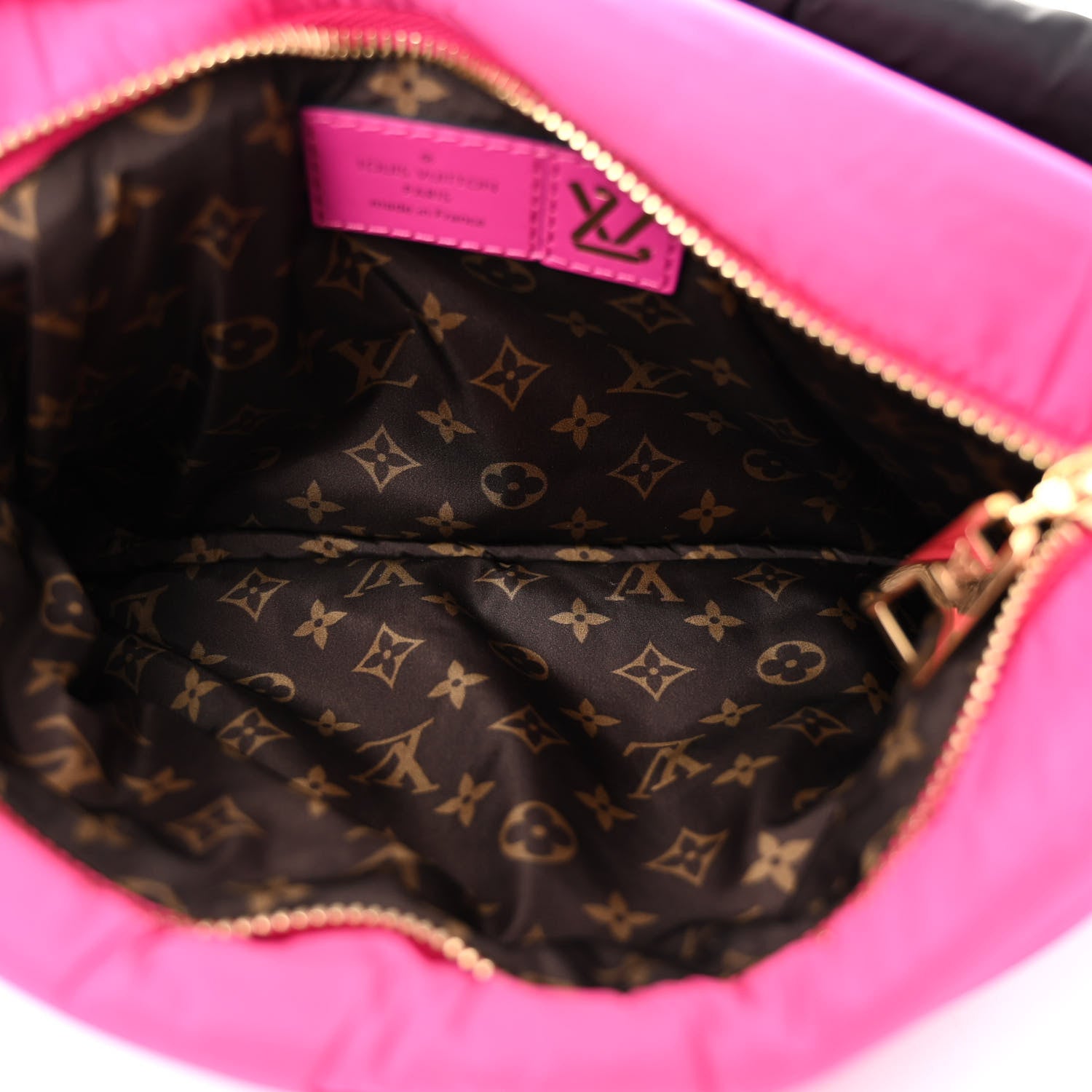 Louis Vuitton Econyl Monogram Pillow Maxi Multi Pochette Accessories Black Fuchsia 5 of 11