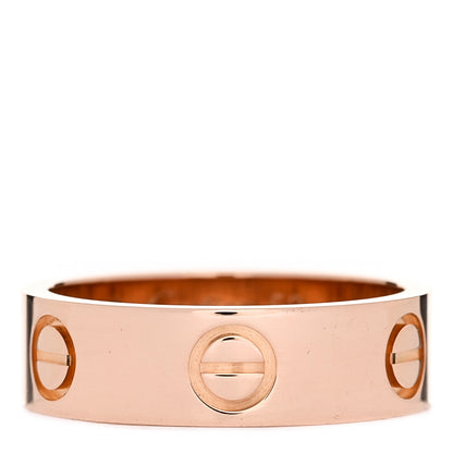 Cartier 18K Pink Gold 5.5mm LOVE Ring 52 6 1 of 5