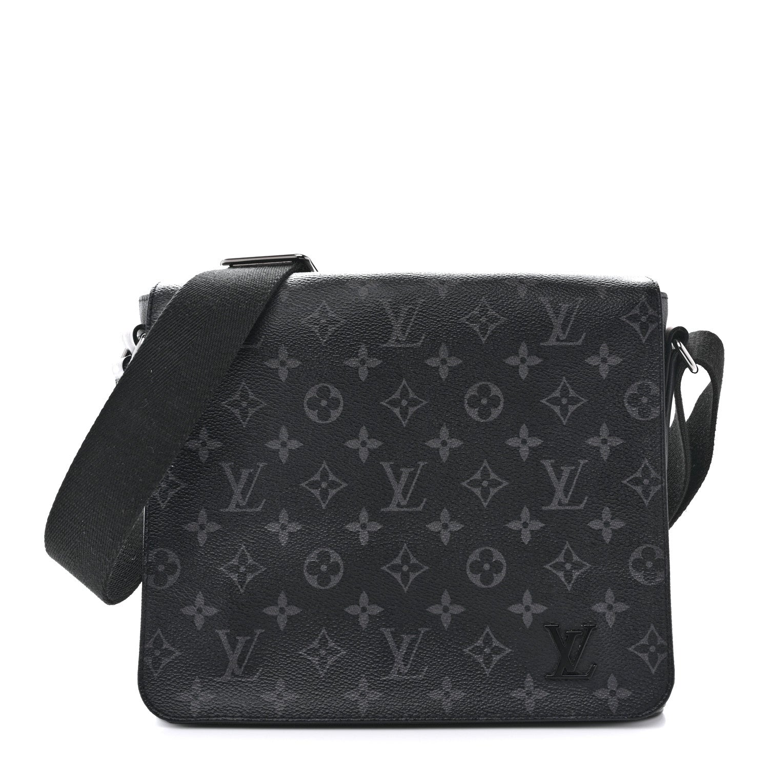 Louis Vuitton Monogram Eclipse District PM Black 1 of 12