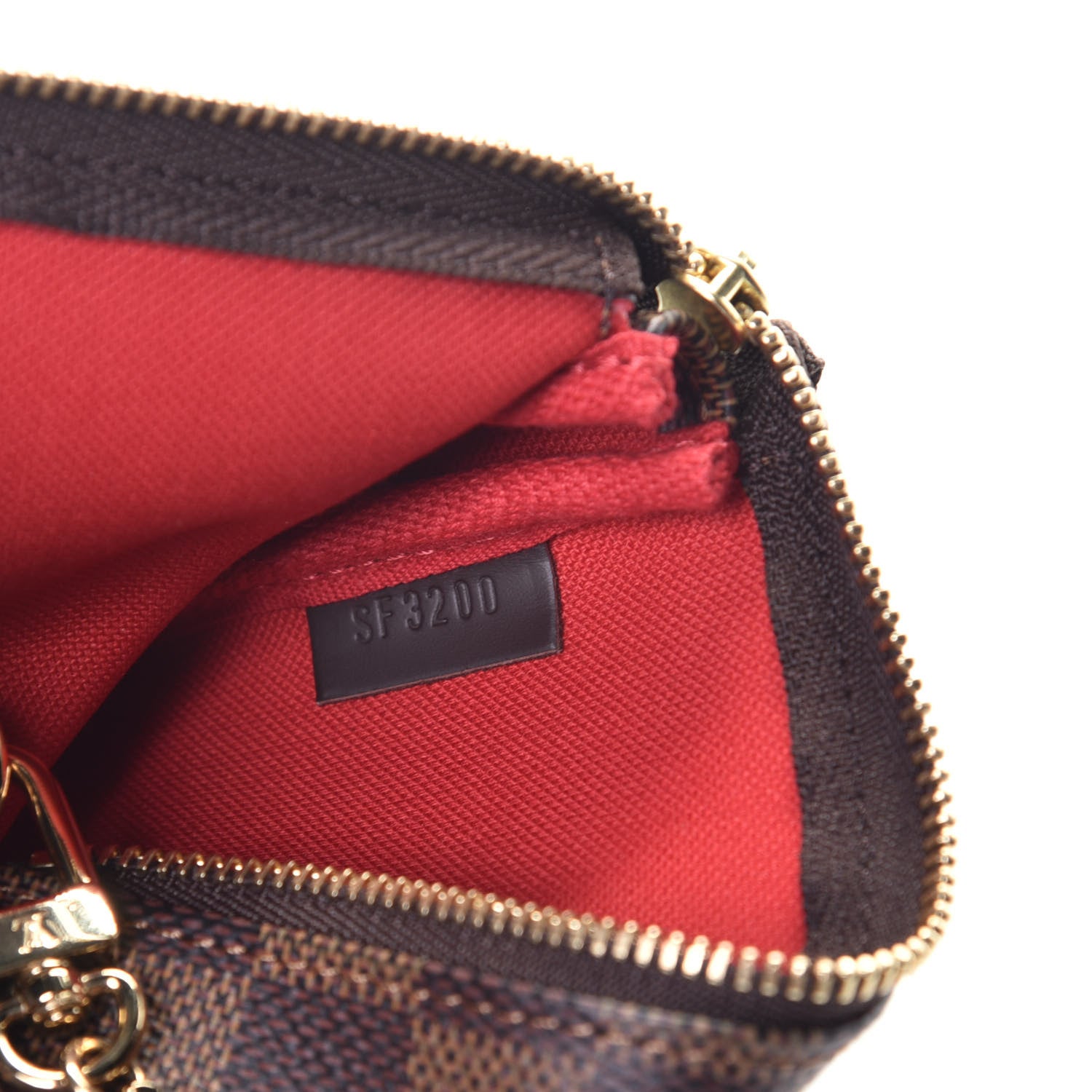 Louis Vuitton Damier Ebene Mini Pochette Accessories 7 of 10