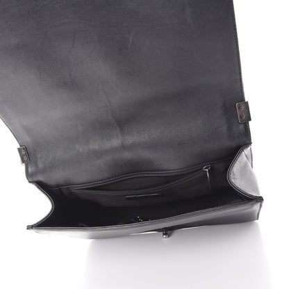 Chanel Calfskin Quilted Large Boy Flap Black 5 of 14