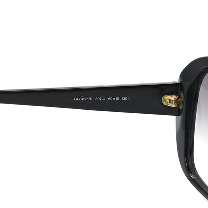 Gucci Acetate Oversize Square Frame Sunglasses GG3125S Black 6 of 7