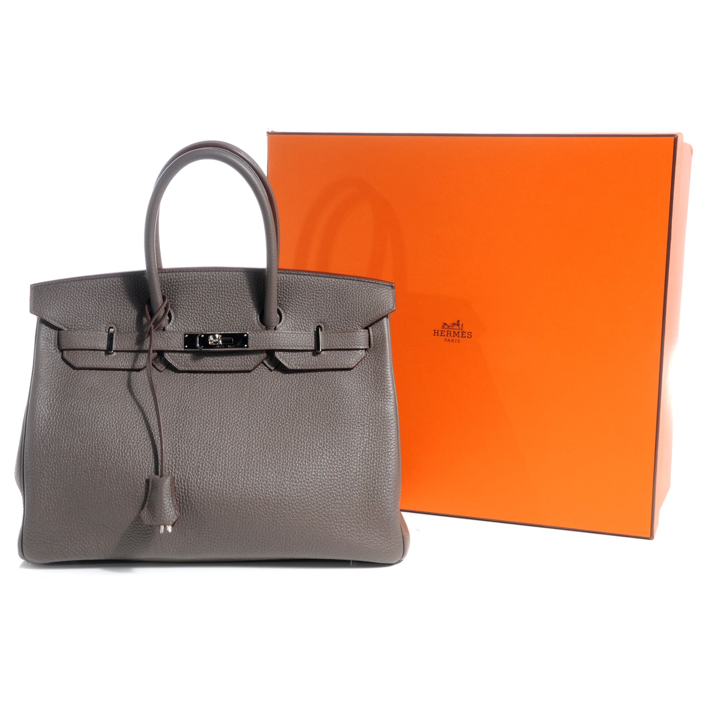 Togo Birkin 35 Etain
