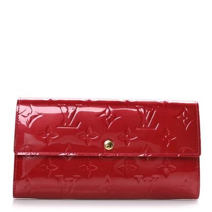 Louis Vuitton Vernis Sarah Wallet Pomme D'Amour 1 of 8