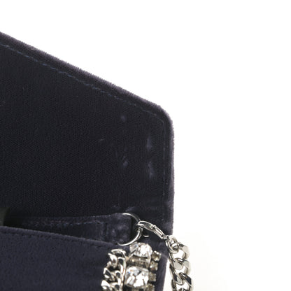 Judith Leiber Envelope Clutch Silver Slate 12 of 13