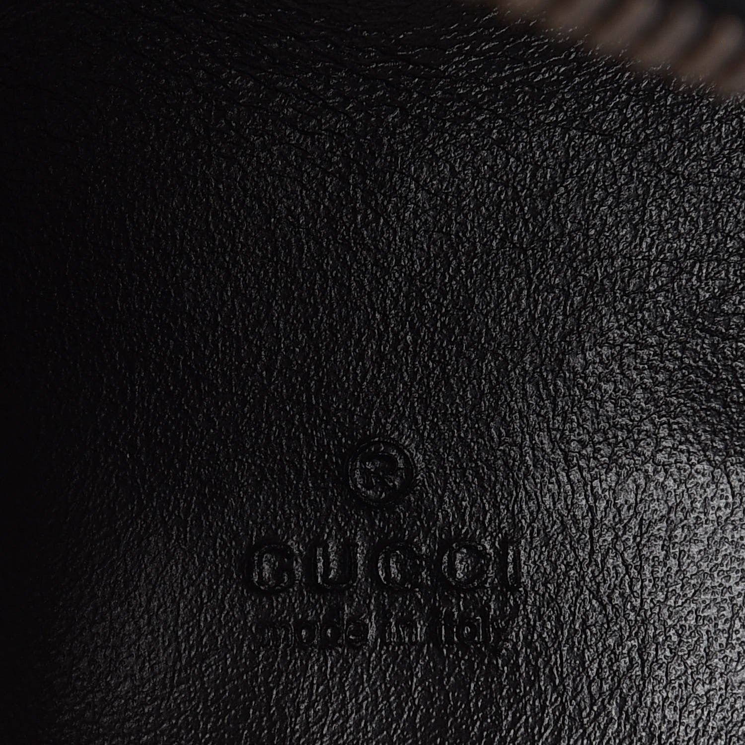 Gucci Calfskin Matelasse Mini GG Marmont Crossbody Bag Black 8 of 12