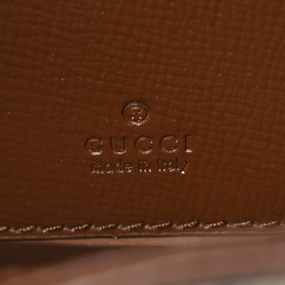 Gucci GG Supreme Monogram Azalea Calfskin Web Mini Jackie 1961 Hobo Beige Ebony Brown Sugar 6 of 8