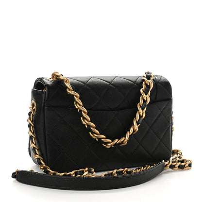 Chanel Caviar Quilted Small Fashion Therapy Flap Bag Black 3 of 9