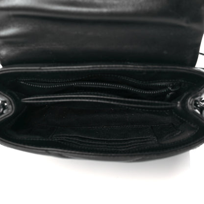Saint Laurent Calfskin Y Quilted Monogram Toy Loulou Crossbody Bag Black 5 of 13