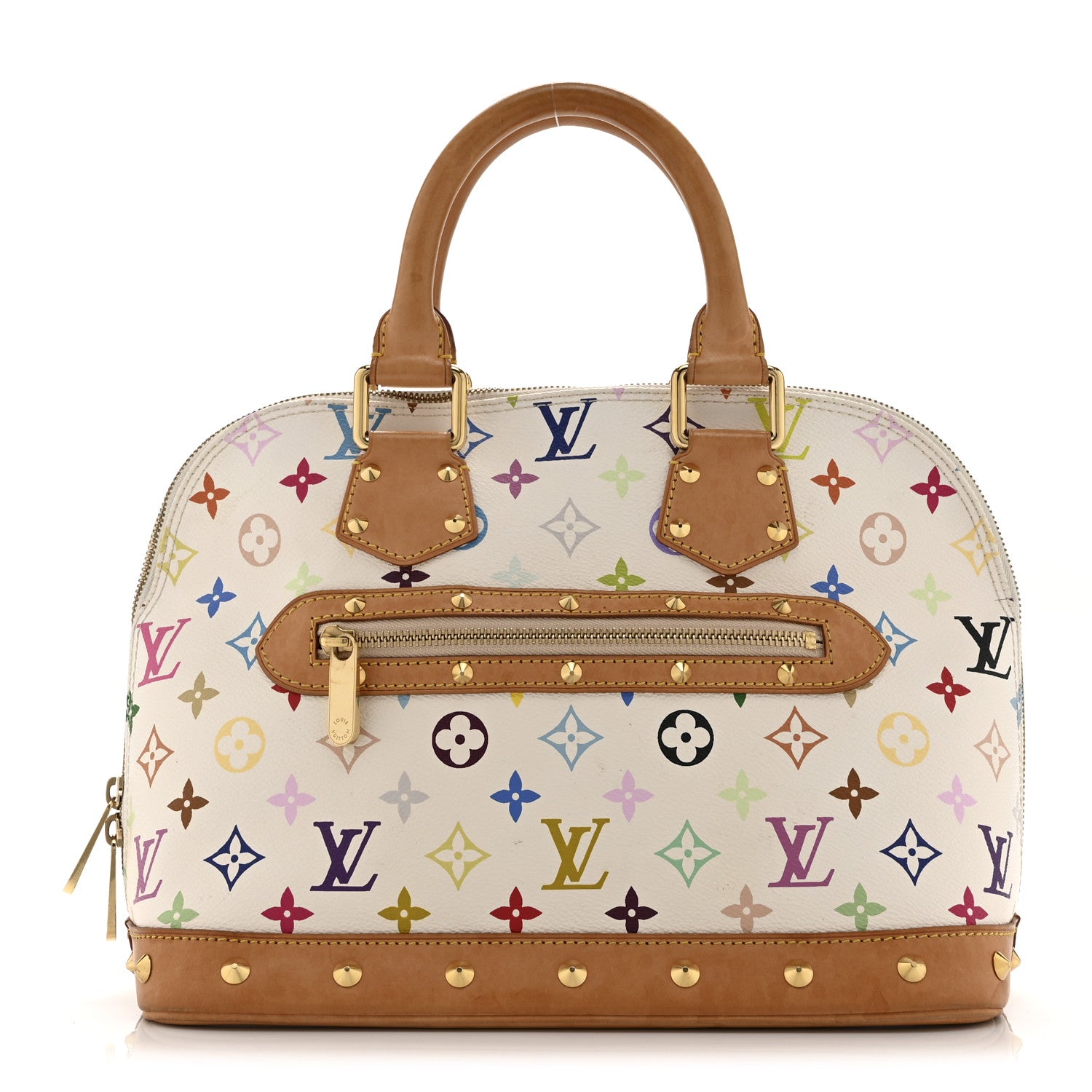 Louis Vuitton Monogram Multicolor Alma White 1 of 10