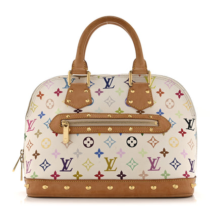 Louis Vuitton Monogram Multicolor Alma White 1 of 10