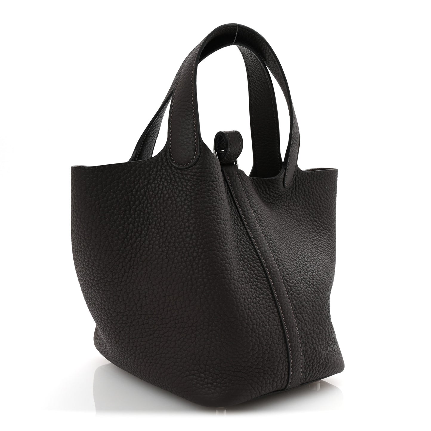 Taurillon Clemence Picotin Lock 18 PM Ebene