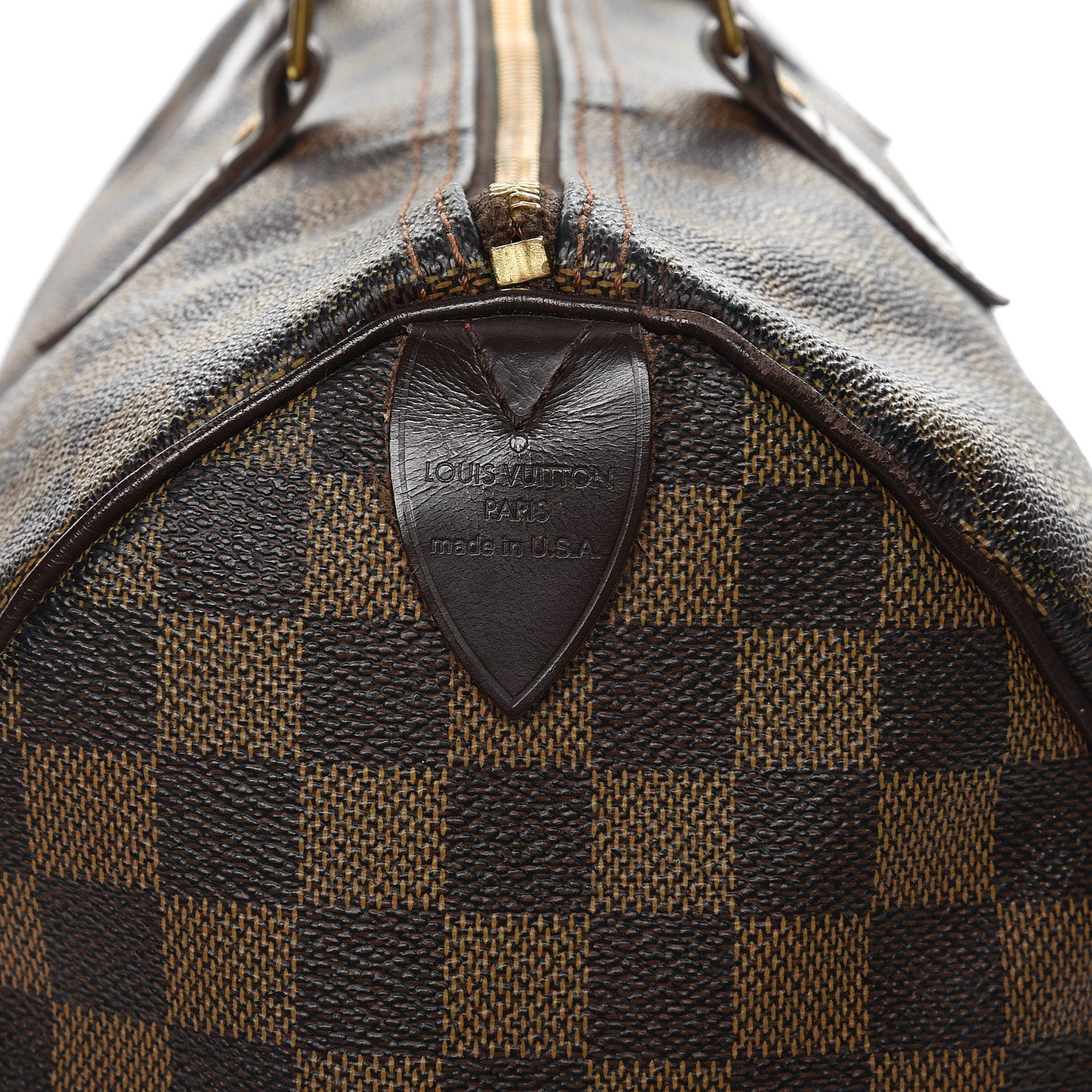 Louis Vuitton Damier Ebene Speedy 35 8 of 18