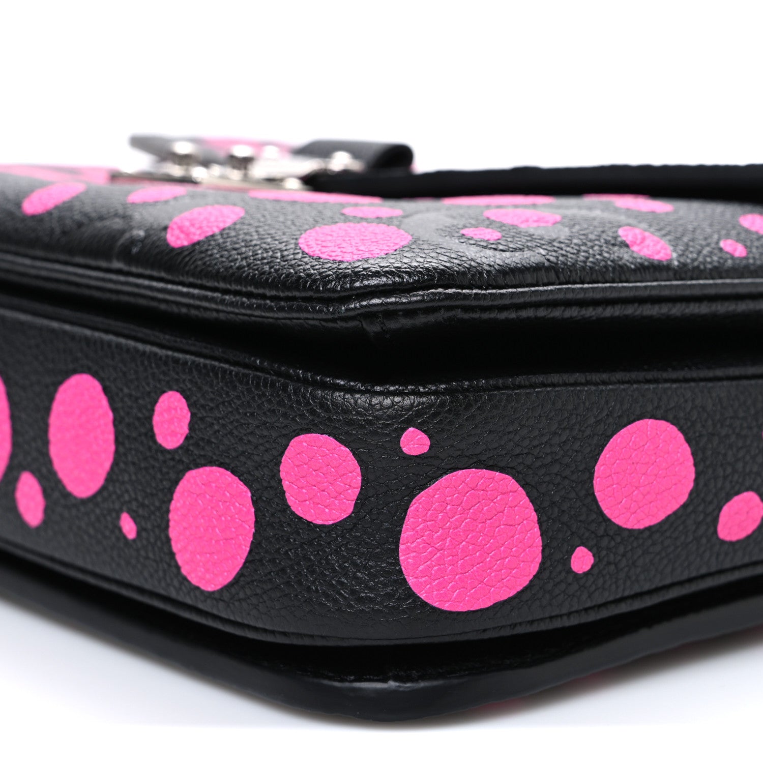 Louis Vuitton LV x YK Empreinte Monogram Giant Pochette Metis Black Fuchsia 10 of 10