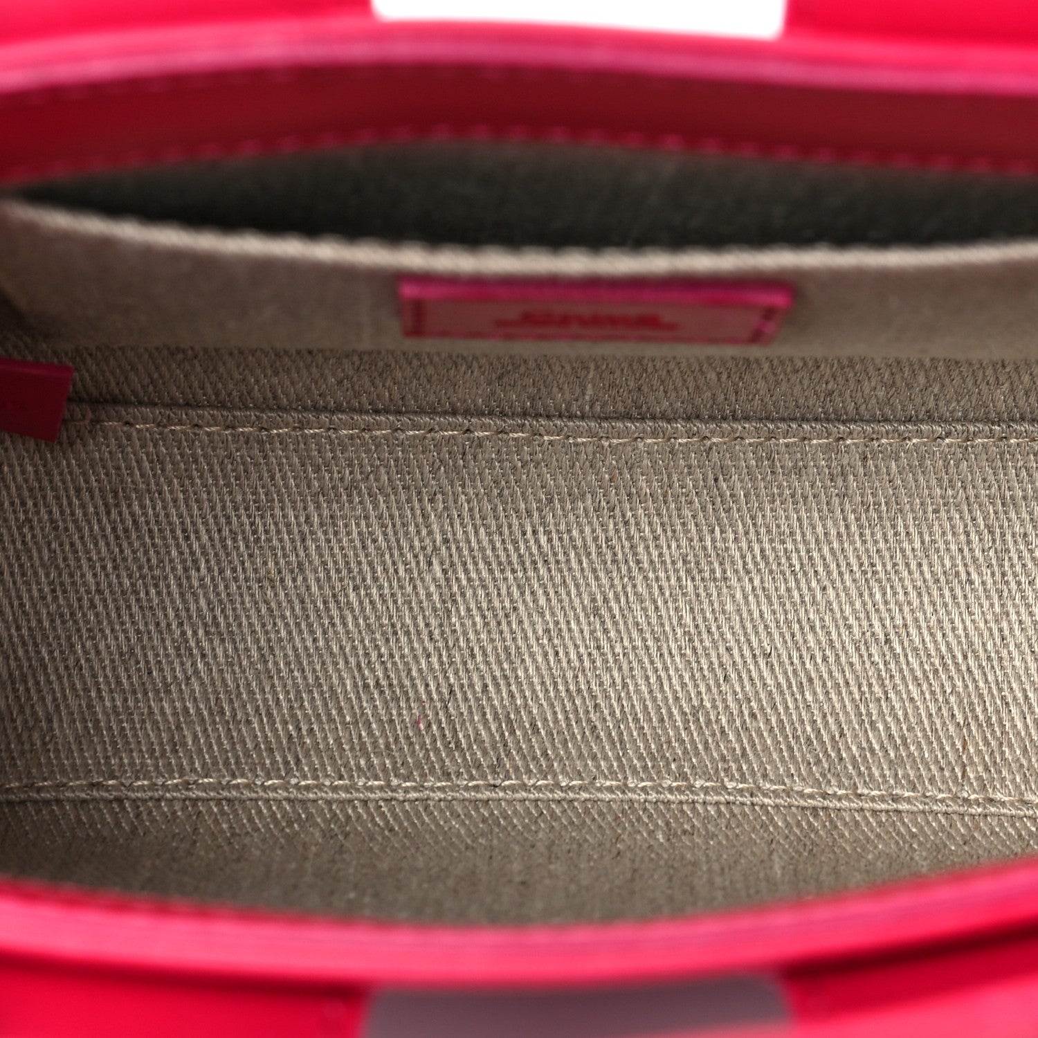 Chloe Calfskin Mini Woody Ribbon Tote Fizzy Pink 4 of 6