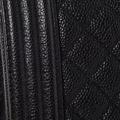 Chanel Caviar Quilted New Medium Boy Flap Black 12 of 12