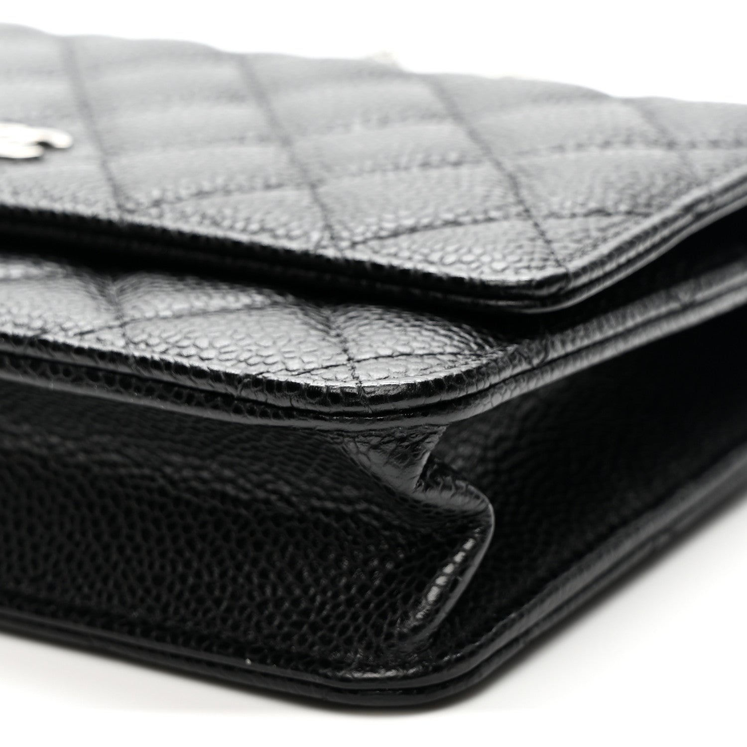 Chanel Caviar Quilted Wallet on Chain WOC Black 11 of 11