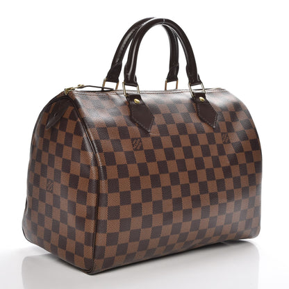 Louis Vuitton Damier Ebene Speedy 30 3 of 7