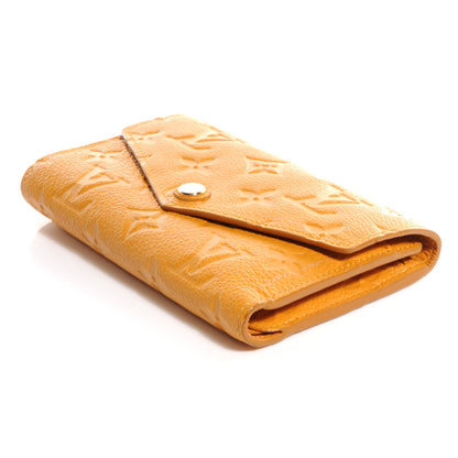 Louis Vuitton Empreinte Compact Curieuse Wallet Safran 5 of 10