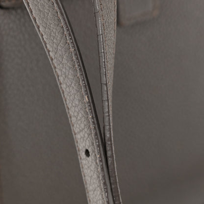 Saint Laurent Grained Calfskin Nano Sac De Jour Coal 13 of 14