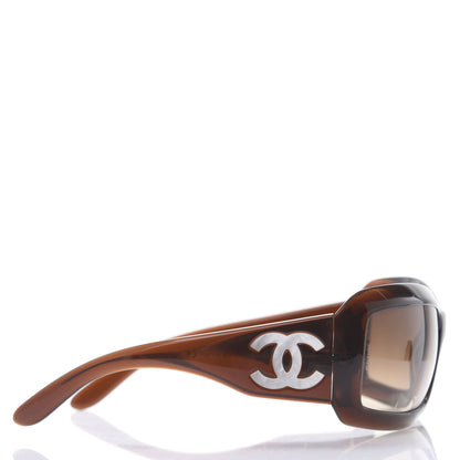 Chanel Mother of Pearl Sunglasses 5076-H Brown 3 of 8